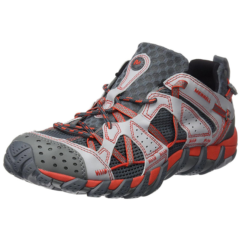 Merrell Waterpro Maipo cinza / bege / sapato vermelho