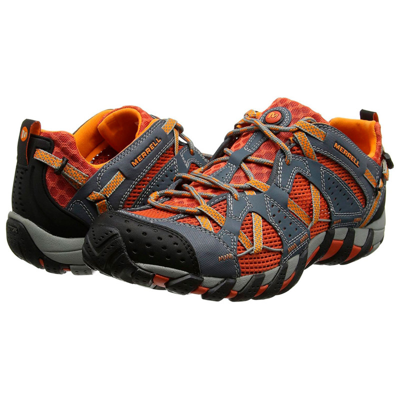 Merrell Waterpro Maipo sapatos cinza / laranja