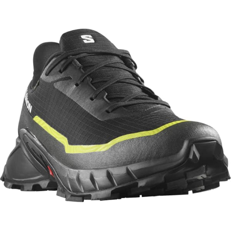Sapato Salomon Alphacross 5 GTX preto/limão