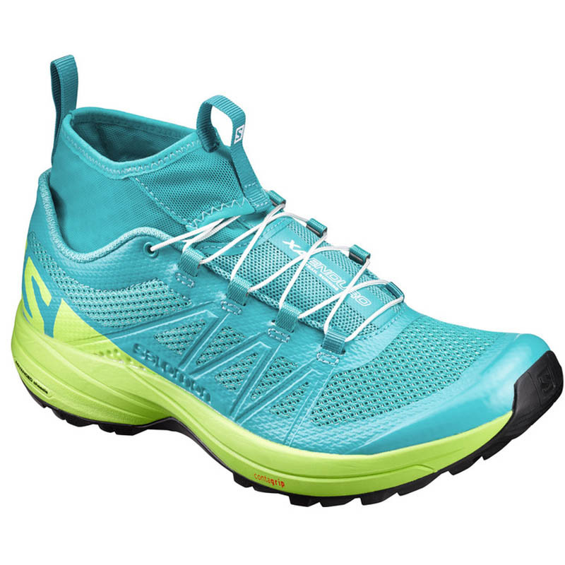 Sapato Salomon XA Enduro W Turquesa / Lima