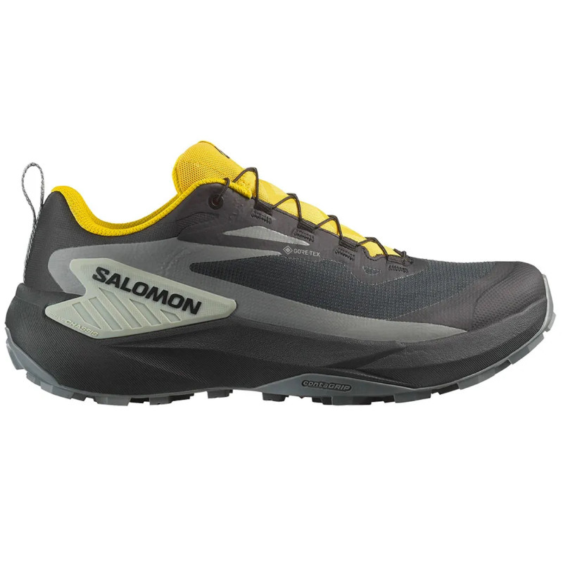 Tênis Salomon Genesis GTX Preto/Amarelo