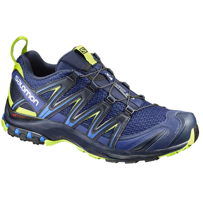 Salomon XA PRO 3D Navy / Sapato Amarelo