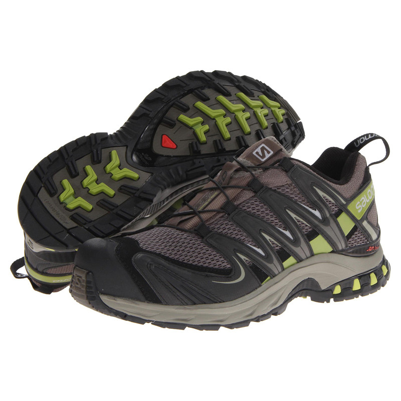 Sapato Salomon XA PRO 3D Marrom / Preto / Verde