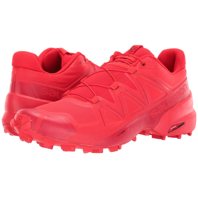 Salomon Speedcross 5 tênis vermelho