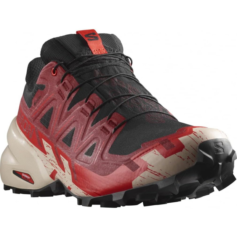 Sapato Salomon Speedcross 6 GTX vermelho/preto