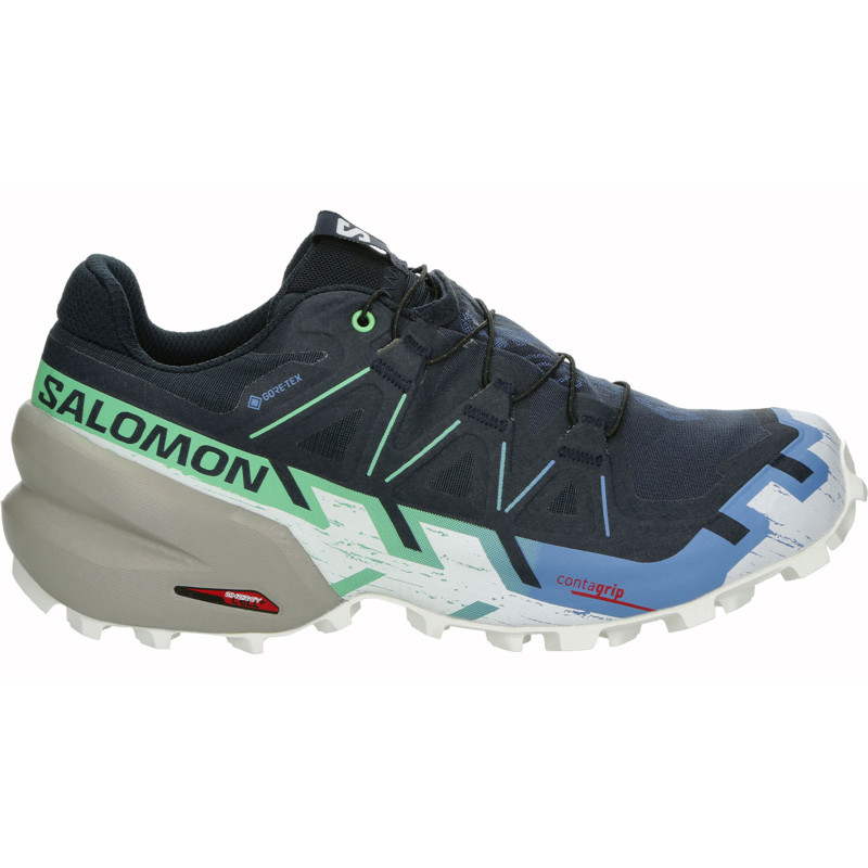Sapato Salomon Speedcross 6 GTX W Marinho/Verde