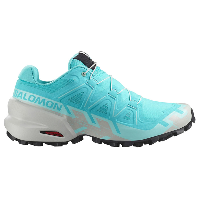 Tênis de corrida Salomon Speedcross 6 W azul-celeste