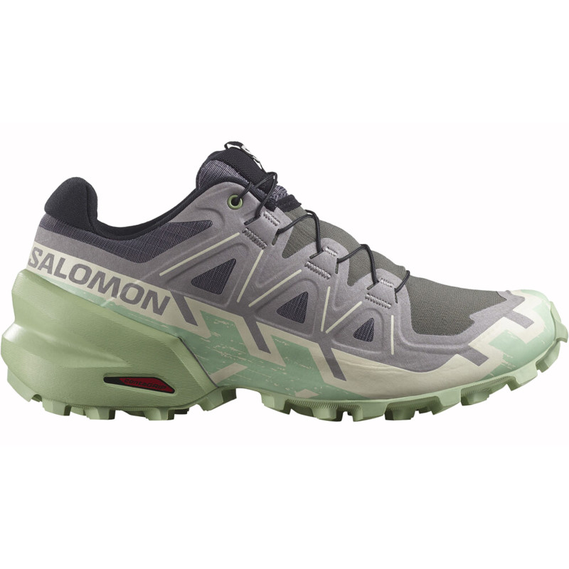 Sapato Salomon Speedcross 6 W cinza/verde