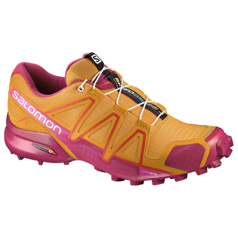 Sapato Salomon Speedcross 4 W amarelo / rosa