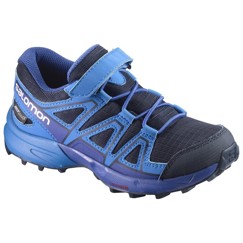 Salomon Speedcross CSWP K Navy / Blue Sneaker