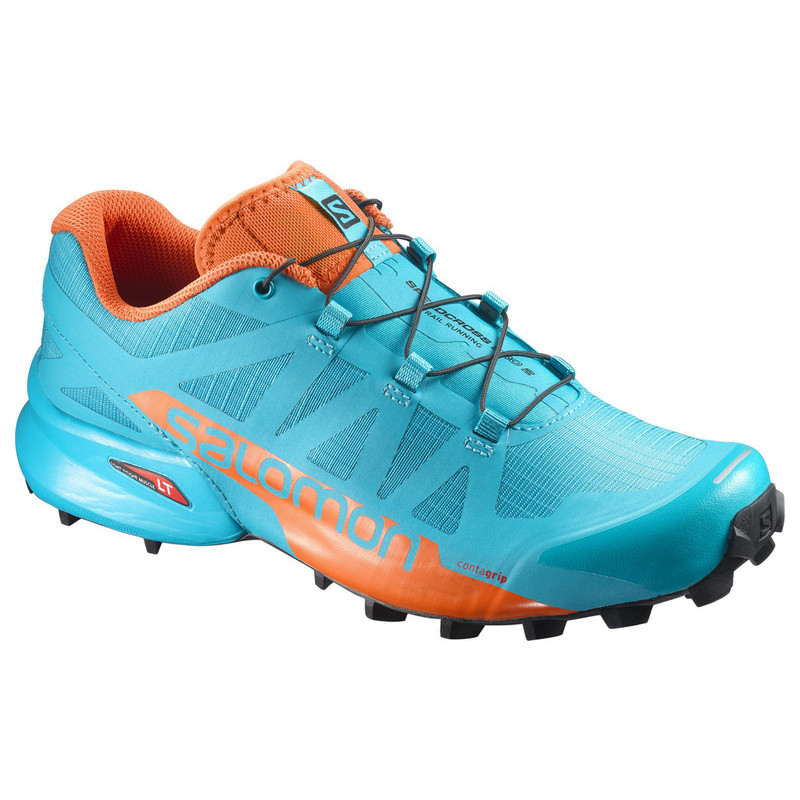 Sapato Salomon Speedcross Pro 2 W turquesa / laranja