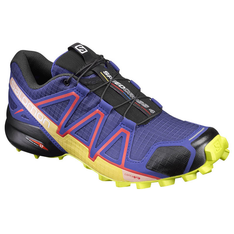 Sapato Salomon Speedcross 4 W violeta / amarelo