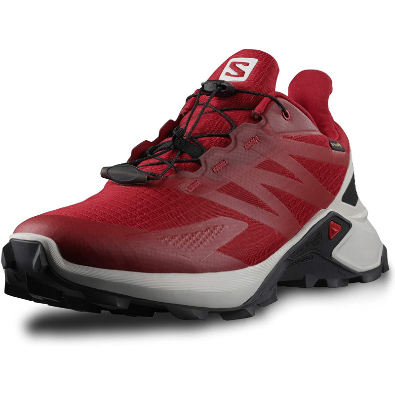 Sapato vermelho Salomon Supercross Blast GTX