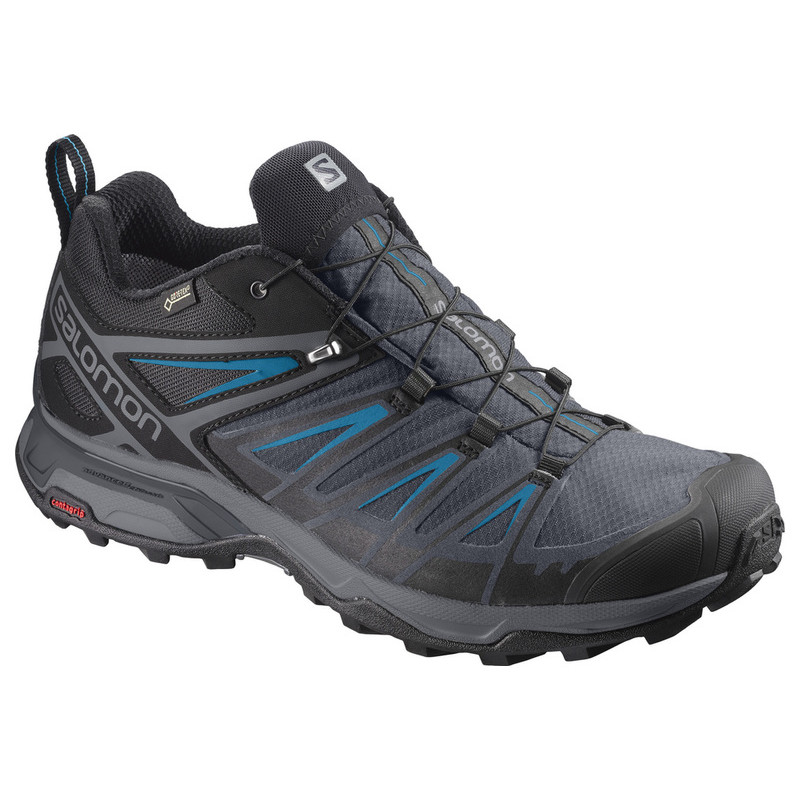 Sapato Salomon X Ultra 3 GTX Cinza / Preto / Azul