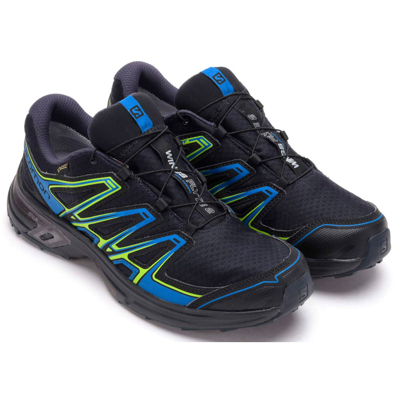 Sapatos Salomon Wings Flyte 2 GTX Preto / Azul / Lima