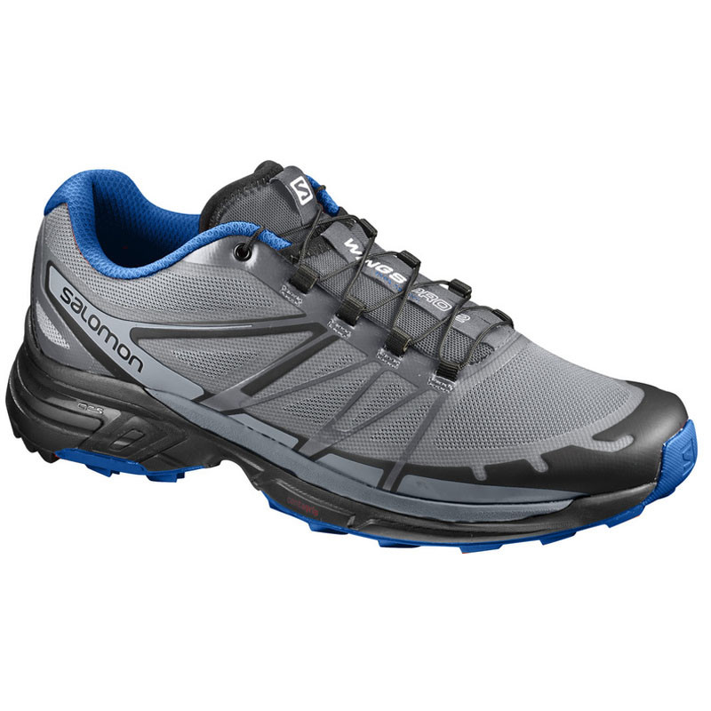 Sapato Salomon Wings Pro 2 Cinza / Azul