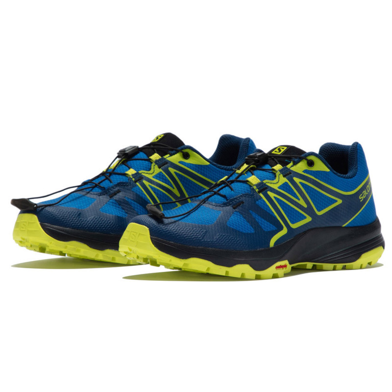 Sapato Salomon XA Oribi Azul/Amarelo