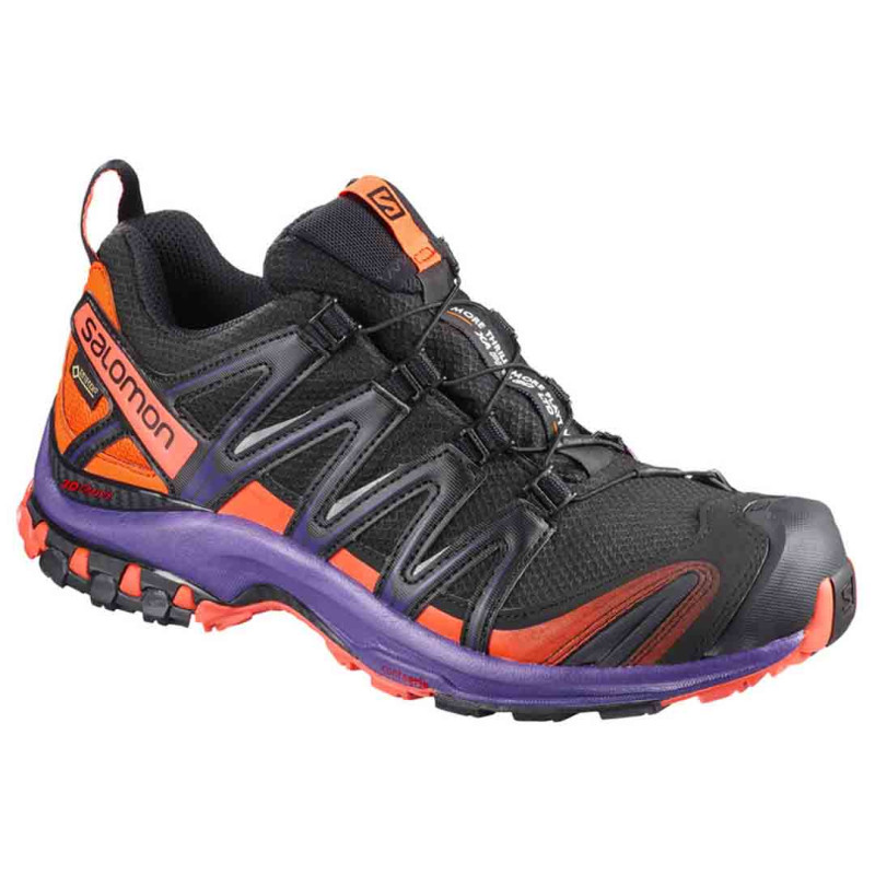 Sapato Salomon XA PRO 3D GTX LTD W preto / laranja / roxo