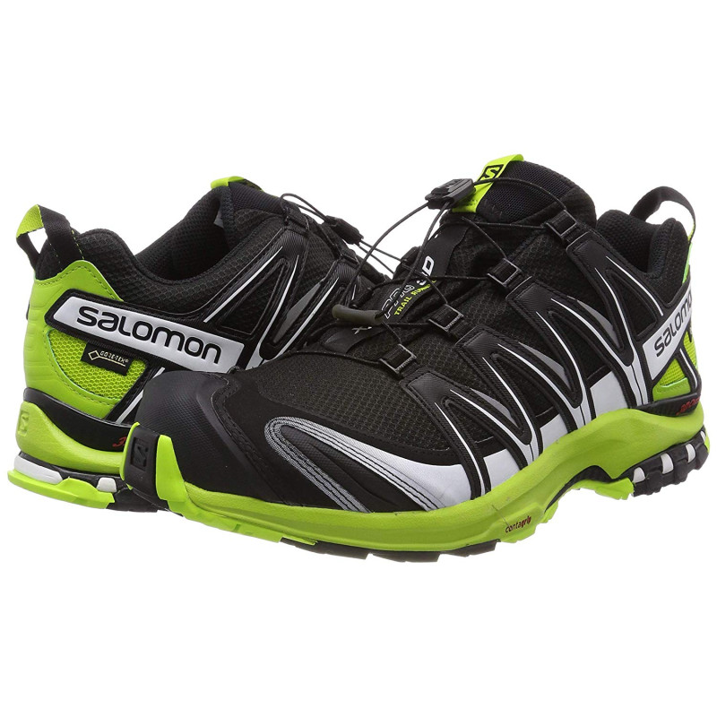 Sapatos Salomon XA Pro 3D GTX Verde Lima / Preto