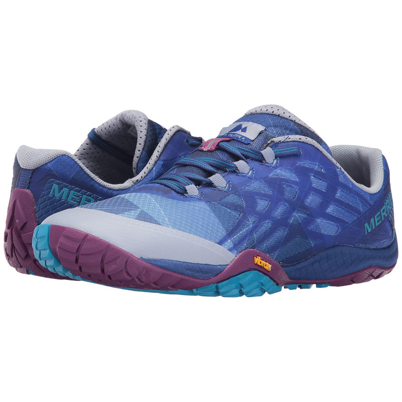 Trail Glove 4 W Azul / Fúcsia / Sapato Branco