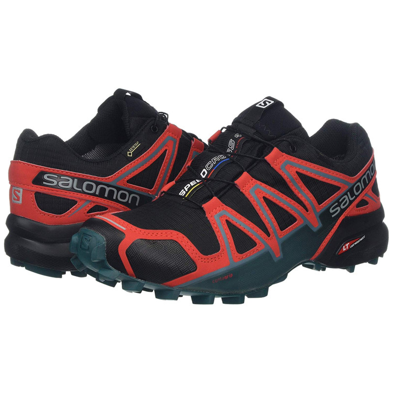 Sapatos Salomon Speedcross 4 GTX Preto / Vermelho
