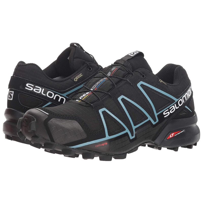 Sapatos Salomon Speedcross 4 GTX W preto / turquesa