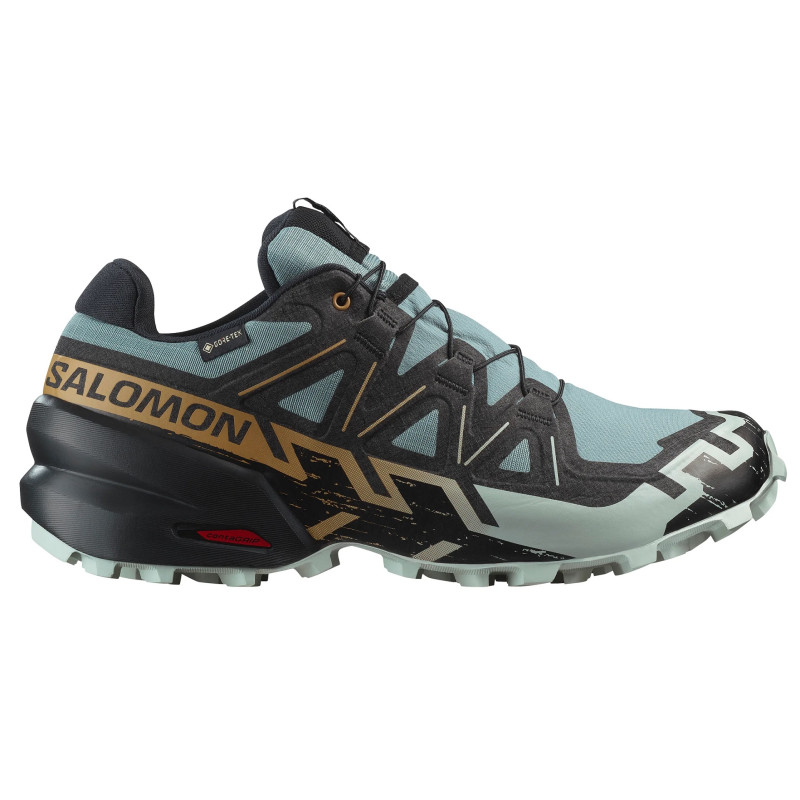 Zapatillas Salomon Speedcross 6 GTX Gris/Negro/Oro