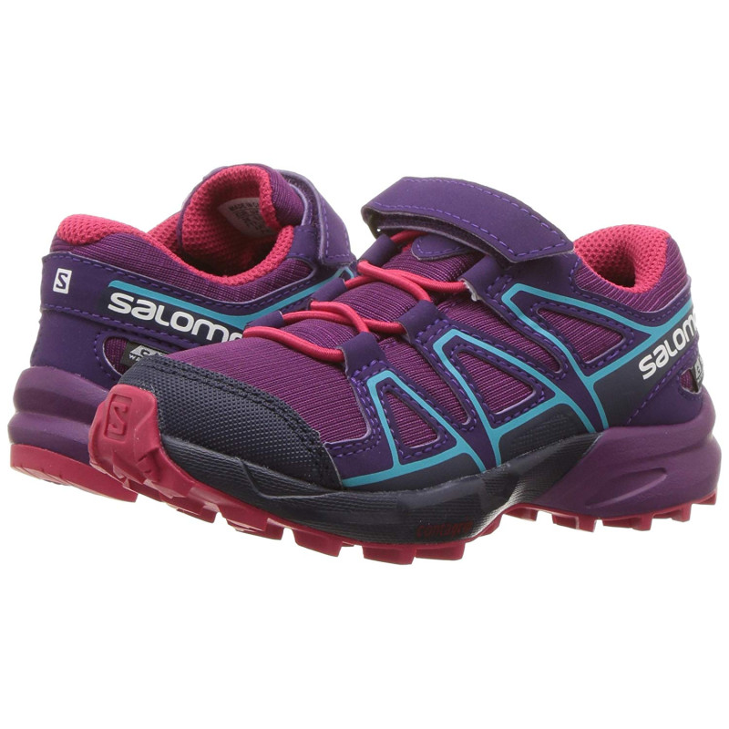 Sapatos Salomon Speedcross CSWP K Violeta / Roxo