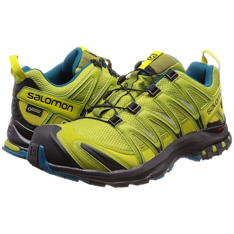 Sapatos Salomon XA PRO 3D GTX Pistache Verde / Azul