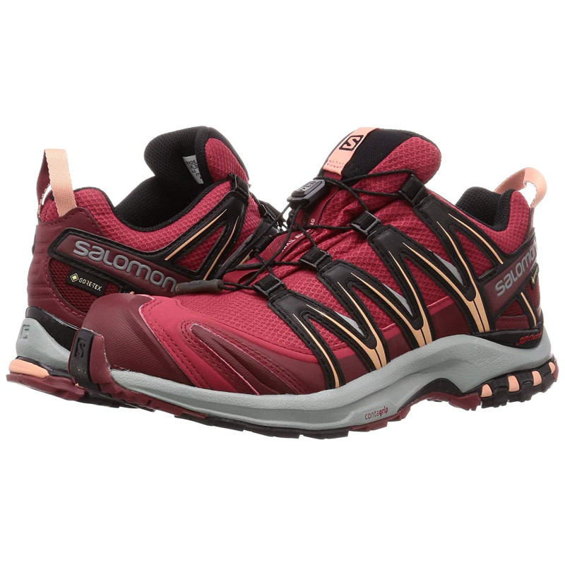 Sapatos Salomon XA Pro 3D GTX W Vermelho / Coral / Preto