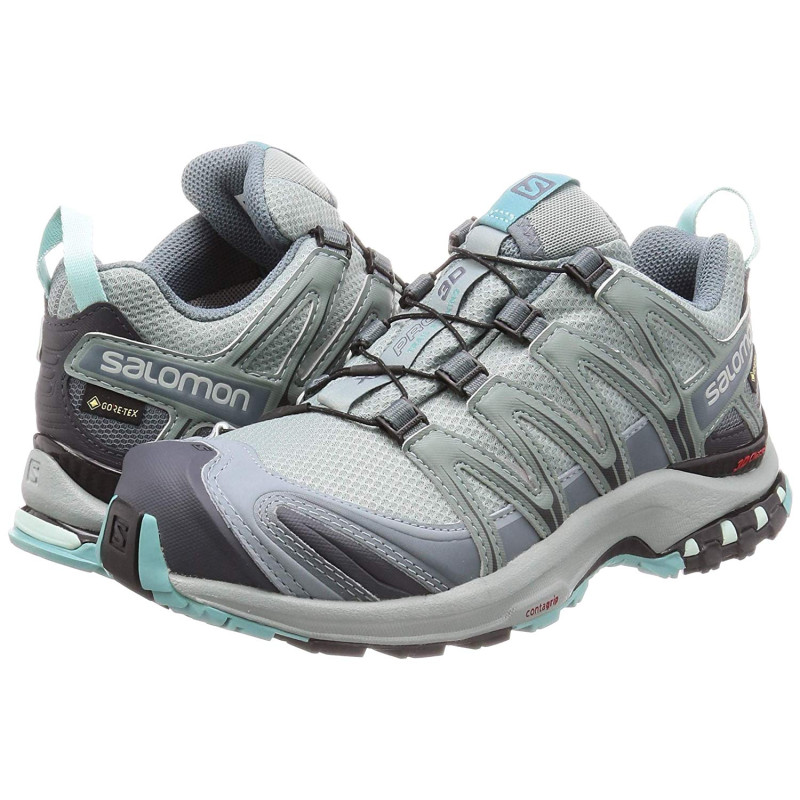 Sapatos Salomon XA Pro 3D GTX W turquesa / cinza