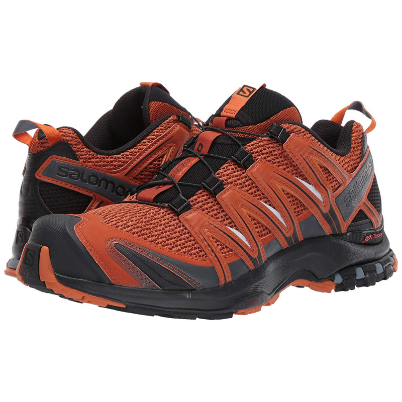 Sapatos Salomon XA PRO 3D laranja / cinza / preto