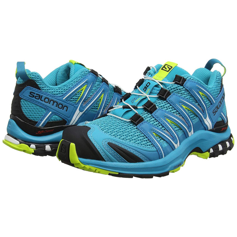 Sapatos Salomon XA Pro 3D W Aquamarine / Azul / Lima