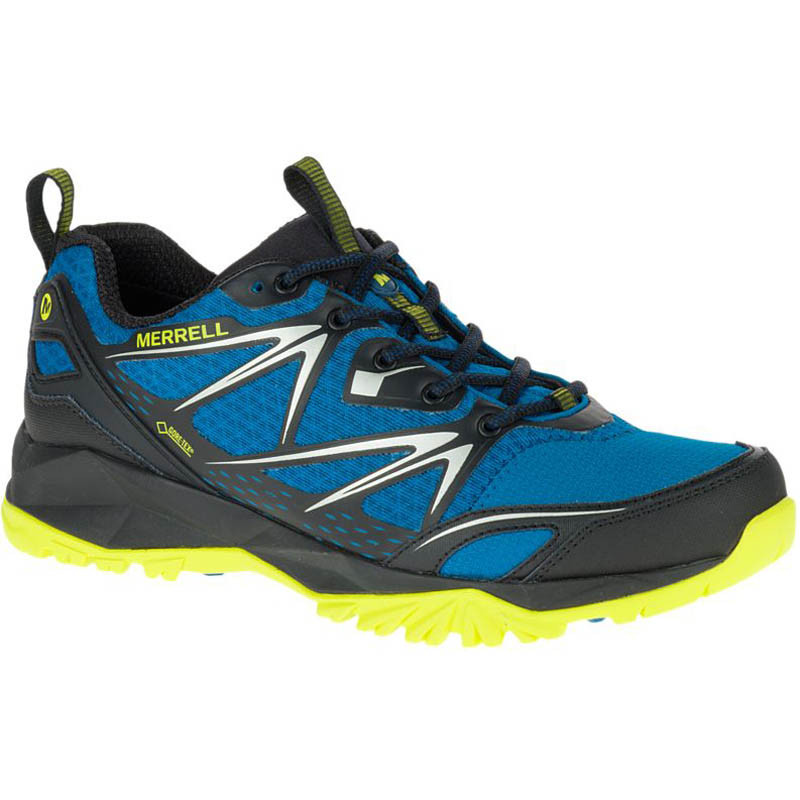Sapato Merrell Capra Bolt GTX Azul / Preto / Amarelo