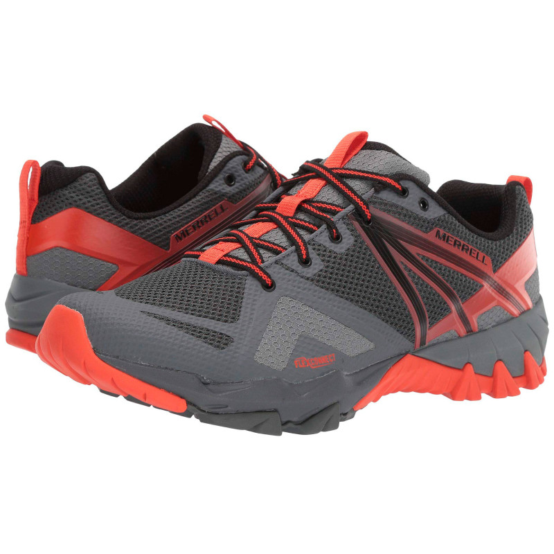 Merrell Mqm Flex sapato cinza / vermelho