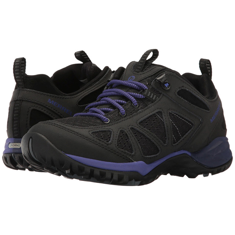 Merrell Siren Q2 W sapato preto / azul