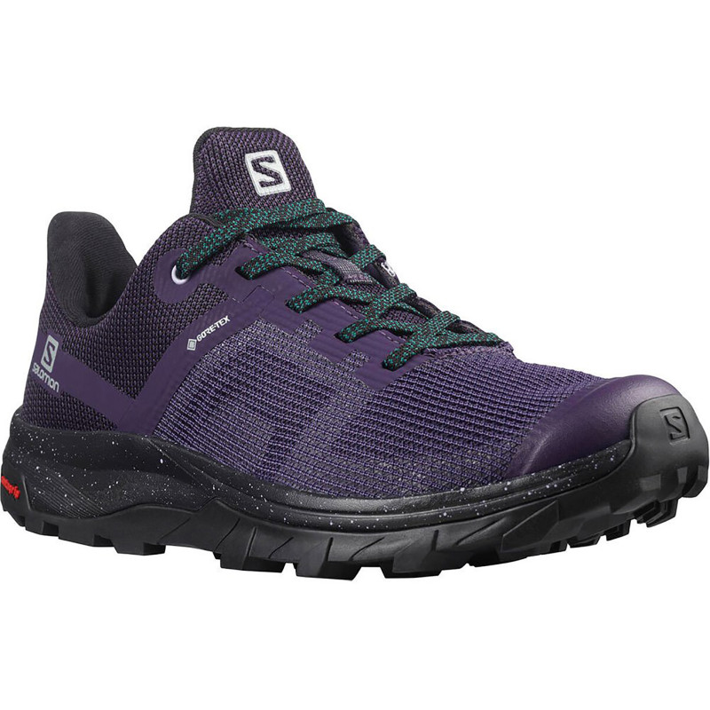 Zapato Salomon Contorno Prisma GTX W Violeta
