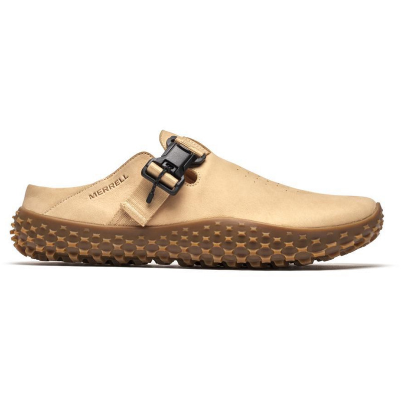 Tamanco Merrell Wrapt Slide Nubuck Bege