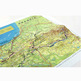 Mapa roll-up do Caminho de Santiago 66 x 24 cm