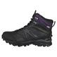 Bota Merrell Capra Glacial Ice Mid WTPF W Negro / Gris / Morado