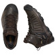 Bota Keen Venture Mid Couro WP Marrom / Preta