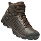 Bota Keen Venture Mid Couro WP Marrom / Preta