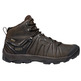 Bota Keen Venture Mid Couro WP Marrom / Preta