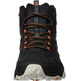 Bota Merrell Moab FST Mid GTX preta / laranja