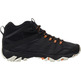 Bota Merrell Moab FST Mid GTX preta / laranja