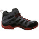 Botas Merrell Moab Mid GTX cinza / preto / vermelho