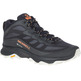 Bota Merrell Moab Speed Mid GTX Preto/Laranja