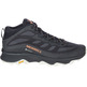 Bota Merrell Moab Speed Mid GTX Preto/Laranja