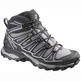 Bota Salomon X Ultra Mid 2 Spikes Gtx W Gris / Negro / Malva