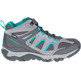 Botas Merrell Outmost Mid Vent GTX cinza / turquesa